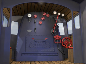 locomotive pm 36 3D 模型