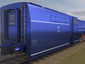 locomotive pm 36 3D 模型