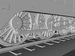 locomotive pm 36 3D 模型