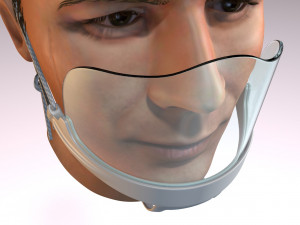 protective mask 3D प्रिंट मॉडल