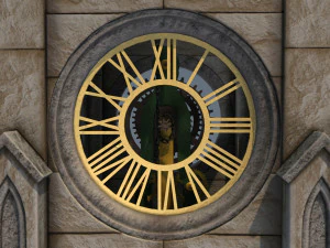 victorian clock tower 3D Model