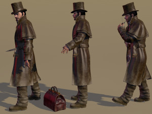 Jack the Ripper 3Dモデル