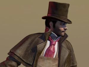 Jack the Ripper 3D Model