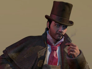 Jack the Ripper 3D Model