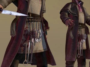 Jack the Ripper 3D Model