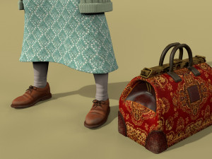 Miss Marple 3D Model