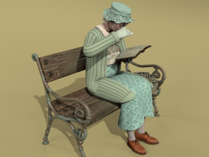 Miss Marple 3D Model
