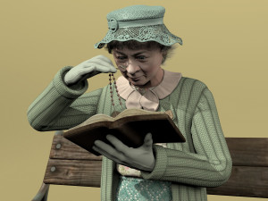 Miss Marple 3D Model