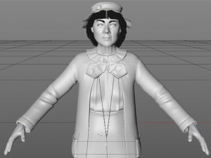 Miss Marple 3D Model