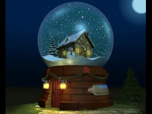 glass snow ball 3D Model