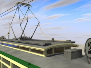 old tram 3D Model