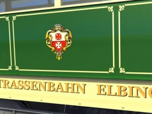 old tram 3D Model