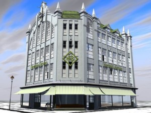 the old corner store 3Dモデル