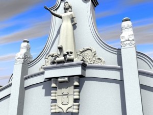 the old corner store 3D Model