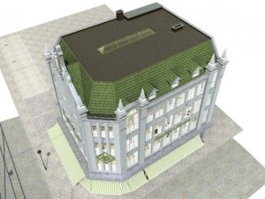 the old corner store 3D Model