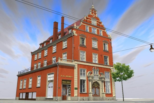 old house house of kings 3D Model .c4d .max .obj .3ds .fbx .stl .blend 