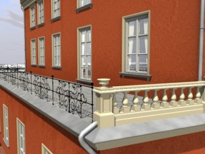 old house house of kings 3D Model