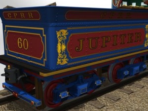 central pacific no60 jupiter 3D Model