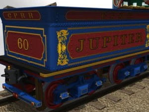 central pacific no60 jupiter 3D Model
