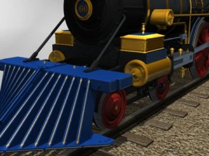 central pacific no60 jupiter 3D Model