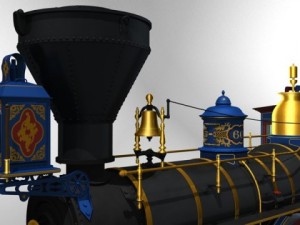 central pacific no60 jupiter 3D Model