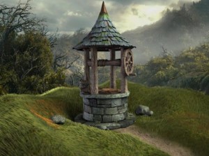 water well medievall 3D 模型