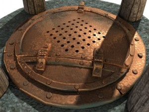 water well medievall 3D Модель