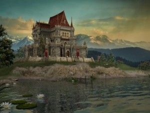 the medieval castle 3D 模型