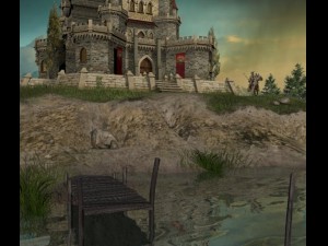 the medieval castle 3D Model