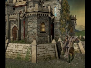 the medieval castle 3D Model