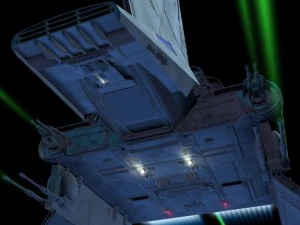 space shuttle tydirium star wars 3D Model