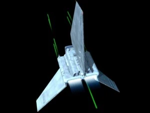 space shuttle tydirium star wars 3D Model