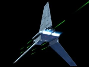 space shuttle tydirium star wars 3D Model