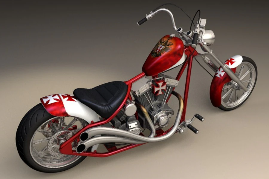 chopper el 3D Model .c4d .max .obj .3ds .fbx .stl .blend