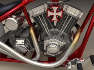 chopper el Model 3D