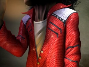 caricature of michael jackson 3D Model