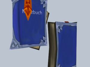 fentasy books and papers 3D Model
