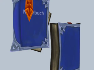 fentasy books and papers 3D Model