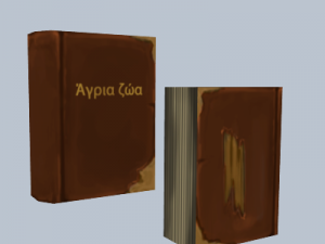 fentasy books and papers 3D Model