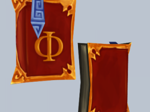 fentasy books and papers 3D Model
