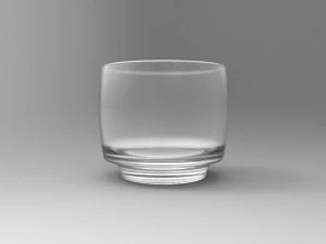 whiskey glass set 3D Model