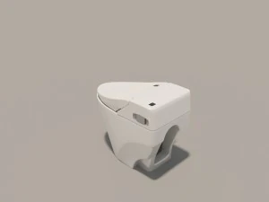 vaso sanit&aacute;rio com bid&ecirc; Modelo 3D