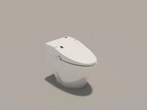 vaso sanit&aacute;rio com bid&ecirc; Modelo 3D