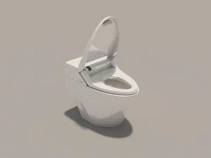 vaso sanit&aacute;rio com bid&ecirc; Modelo 3D