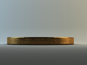 olympic medal 3D Model