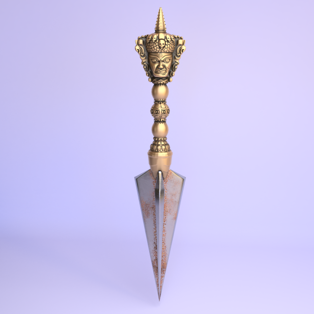 phurba kila 3D Model .c4d .max .obj .3ds .fbx .stl .blend 
