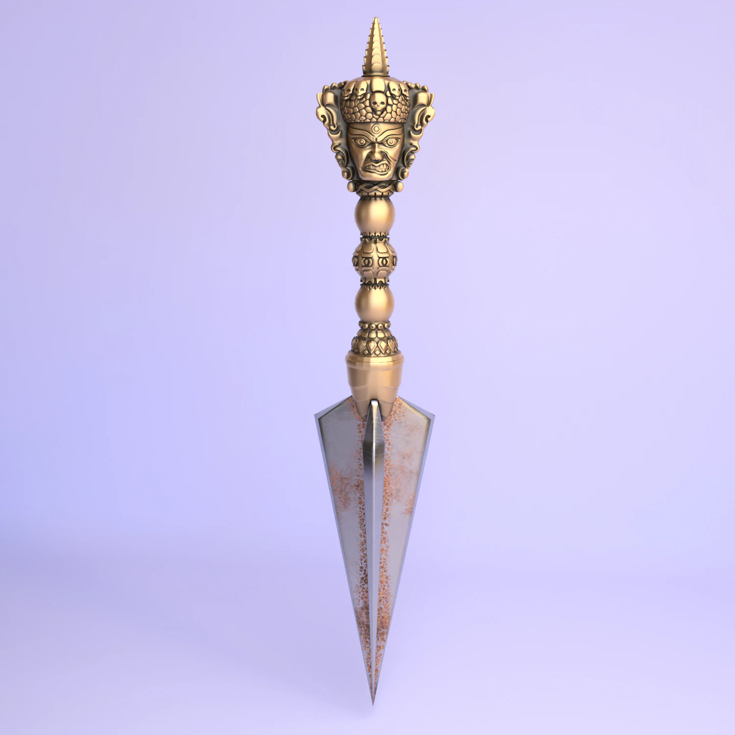 phurba kila 3D Model .c4d .max .obj .3ds .fbx .stl .blend 