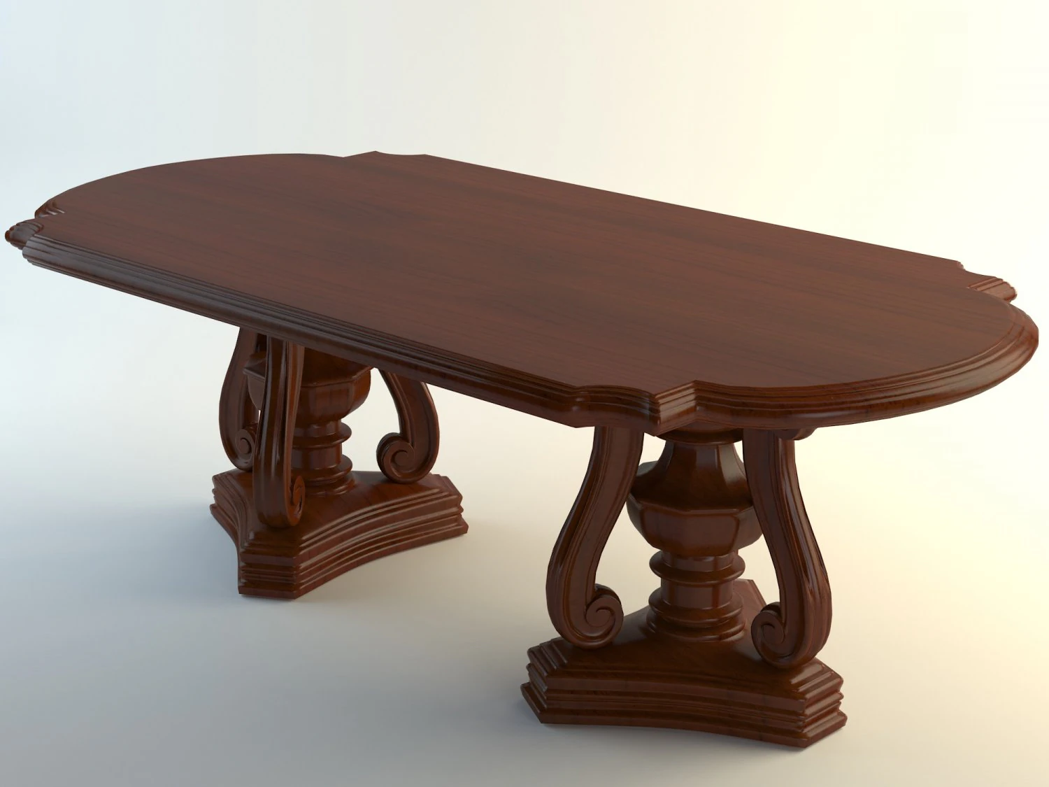 table 3D Model .c4d .max .obj .3ds .fbx .stl .blend 