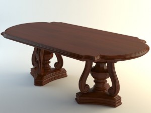 table Modello 3D