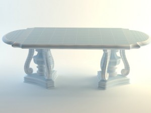 table 3D 模型
